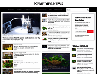 remedies.news screenshot