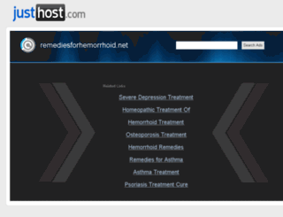 remediesforhemorrhoid.net screenshot