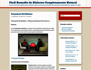 remediodediabetes.wordpress.com screenshot