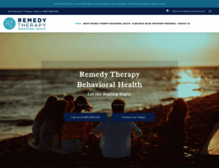 remedytherapy.com screenshot