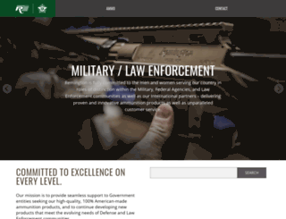 remingtondefense.com screenshot