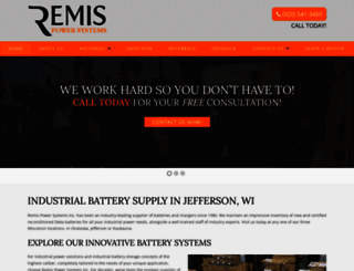 remispowersystems.com screenshot