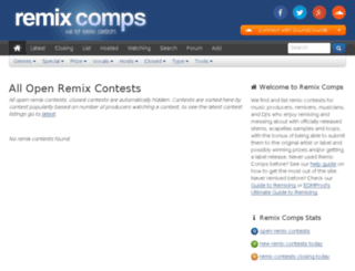 remixcomps.com screenshot