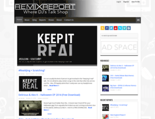 remixreport.com screenshot