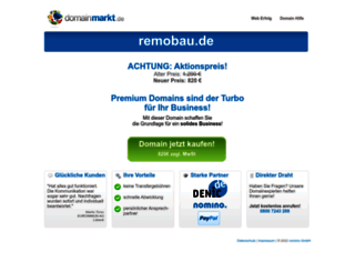 remobau.de screenshot