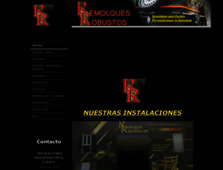 remolquesrobustos.com screenshot