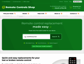 remote-controls-shop.co.uk screenshot