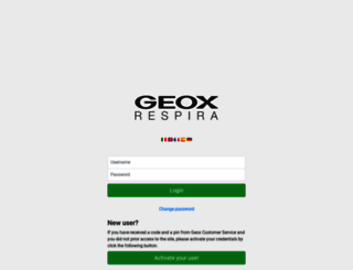 remote.geox.com screenshot