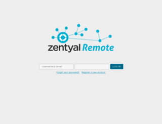 remote.zentyal.com screenshot
