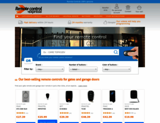 remotecontrol-express.com screenshot