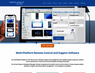 remotecontrolsoftware.com screenshot