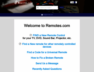 remotes.com screenshot