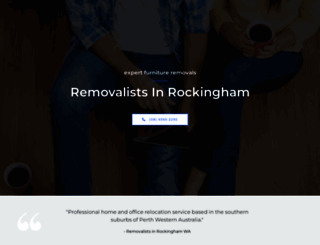 removalistsrockingham.net.au screenshot