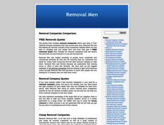 removalmen.co.uk screenshot
