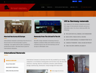 removals-germany.com screenshot