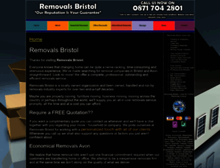 removalsbristol.org.uk screenshot