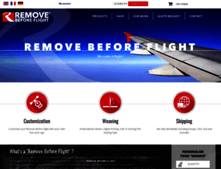 removebeforeflight.com screenshot