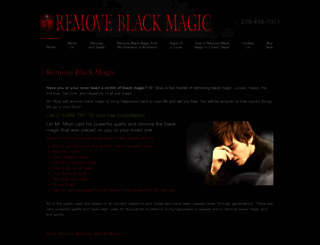 removeblackmagiccurse.com screenshot