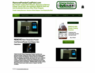 removepowdercoatpaint.com screenshot