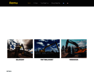 remu.fi screenshot