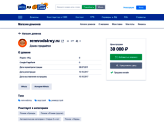 remvodstroy.ru screenshot