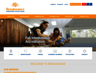 renaissance.edu.vn screenshot