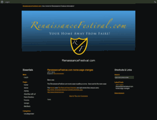 renaissancefestival.com screenshot