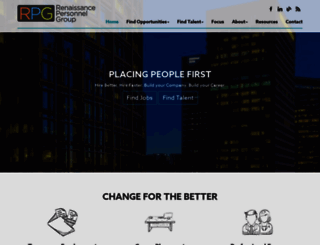 renaissancepersonnel.com screenshot