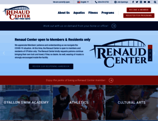 renaudcenter.com screenshot
