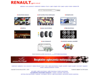 renault.auto.com.pl screenshot