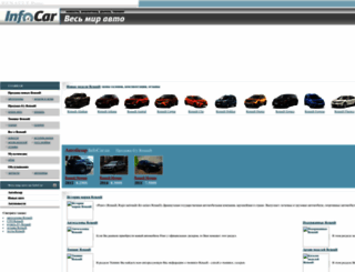 renault.infocar.com.ua screenshot