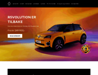 renault.no screenshot