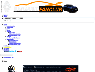 renaultfanclub.com screenshot