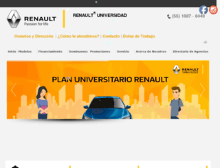 renaultuniversidad.com.mx screenshot