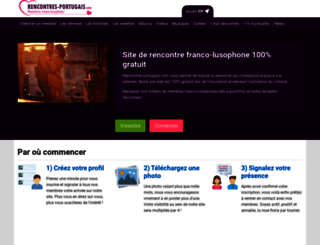 rencontres-portugais.com screenshot