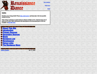 rendance.org screenshot