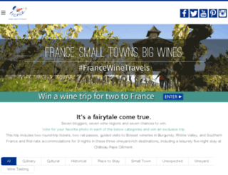 rendezvousenfrance-french-vineyards.com screenshot
