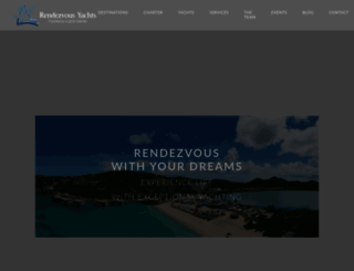 rendezvousyachts.com screenshot