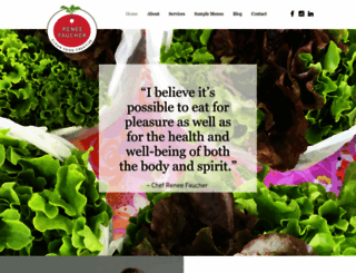 reneefaucher.com screenshot