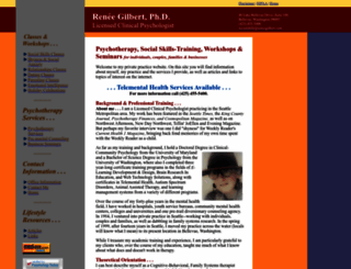 reneegilbert.com screenshot