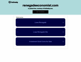 renegadeeconomist.com screenshot