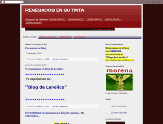 renegadosensutinta.blogspot.com screenshot