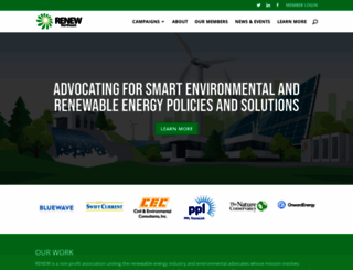 renew-ne.org screenshot