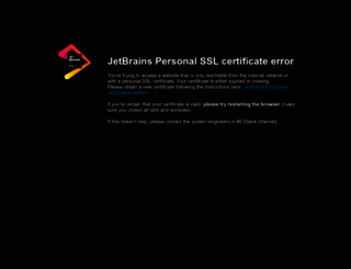 renew-your-ssl-certificate.jetbrains.com screenshot