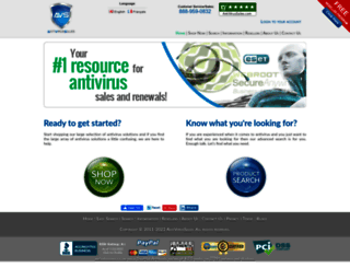 renew.antivirussales.com screenshot