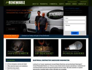 renewableelectricllc.com screenshot