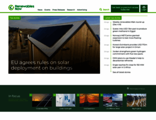 renewablesnow.com screenshot