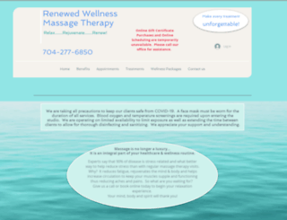 renewedwellnessmassage.com screenshot
