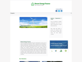 renewenergyfinance.com screenshot