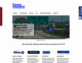 renewinsurance.com.my screenshot